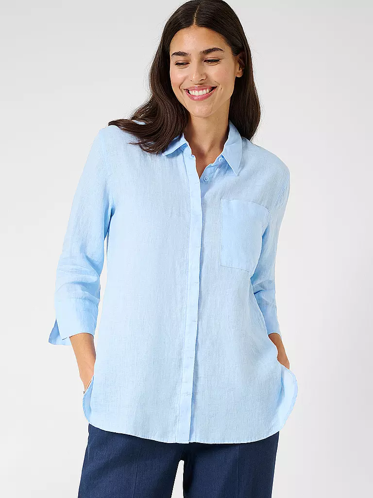 BRAX | Leinenbluse VICKI  | Bleu clair
