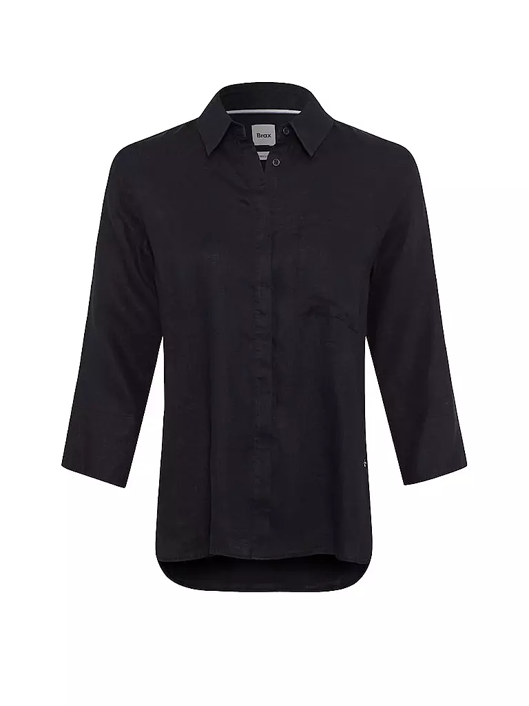 BRAX | Leinenbluse VICKI | Noir