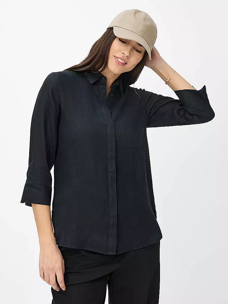 BRAX | Leinenbluse VICKI | Noir