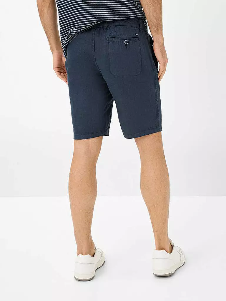 BRAX | Leinenshorts BALU | dunkelblau