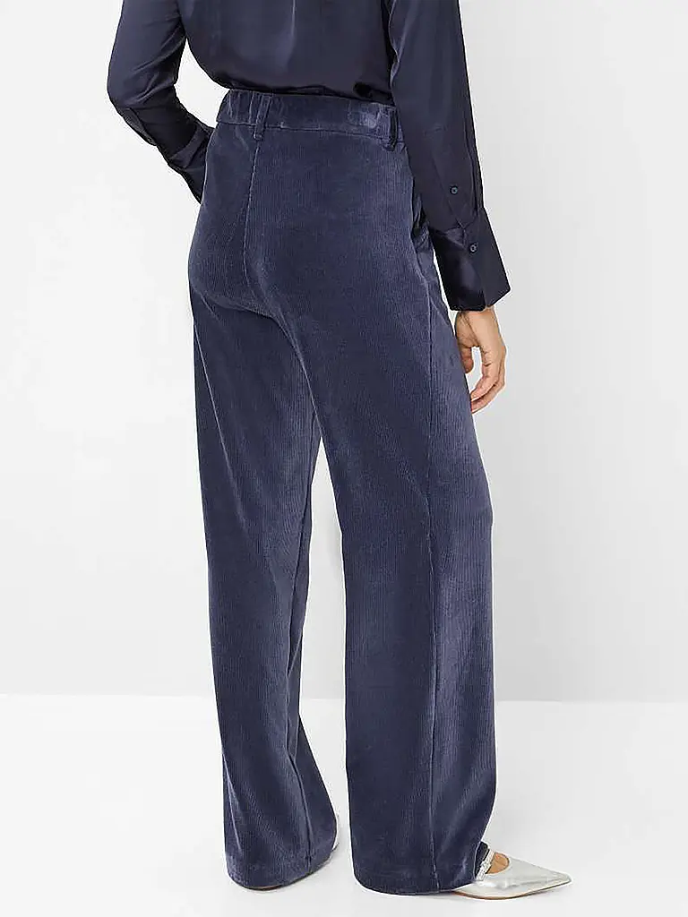 BRAX | Marlenehose MAINE | Bleu foncé