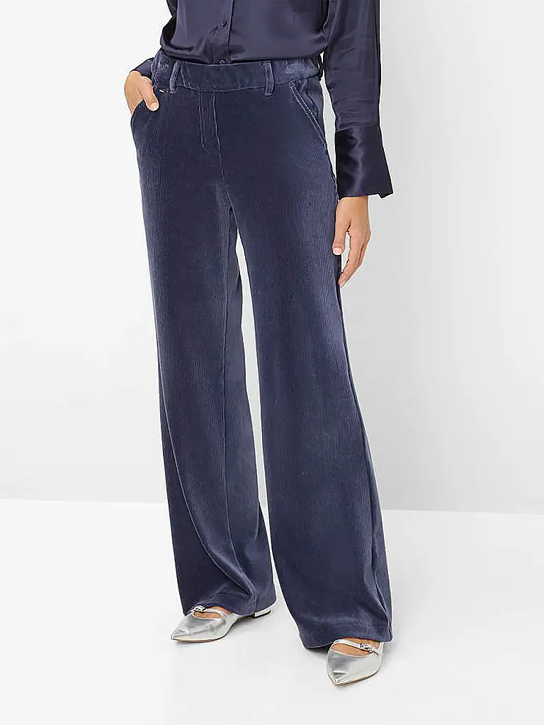 BRAX | Marlenehose MAINE | Bleu foncé