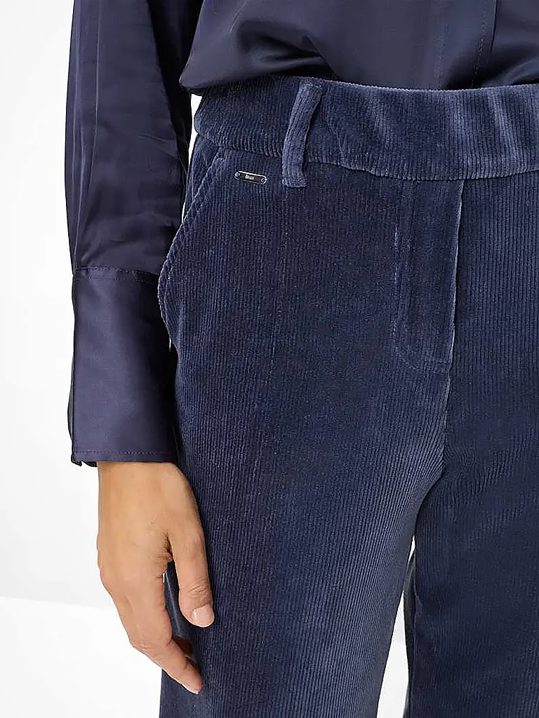 BRAX | Marlenehose MAINE | Bleu foncé