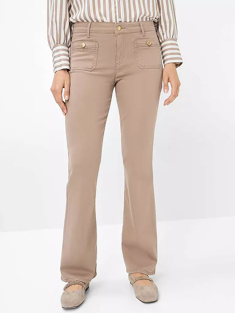 BRAX | Pantalon coupe évasée SHAKIRA | beige
