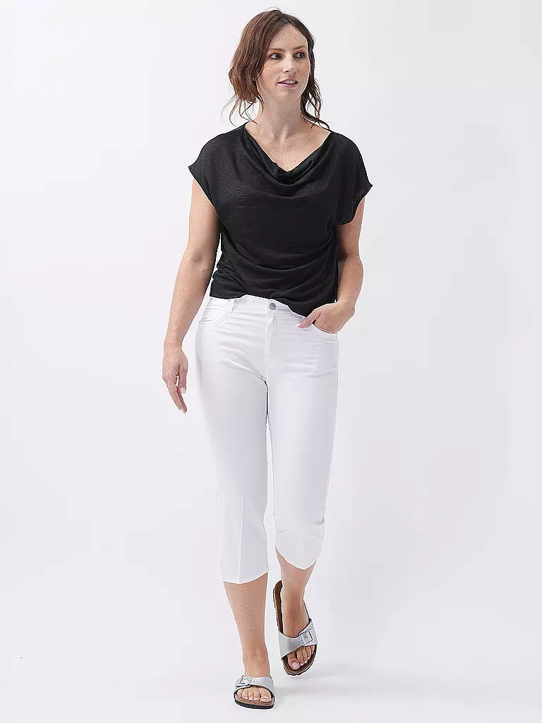 BRAX | Pantalon coupe droite 7/8 MARY C | Blanc