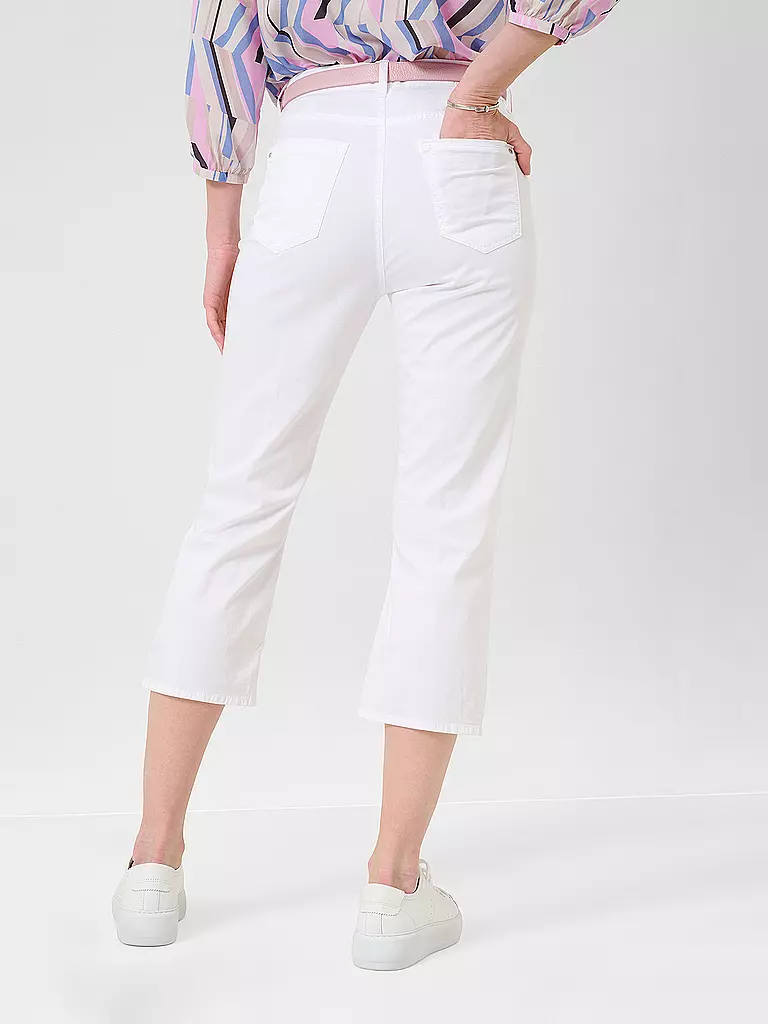 BRAX | Pantalon coupe droite 7/8 MARY C | Blanc