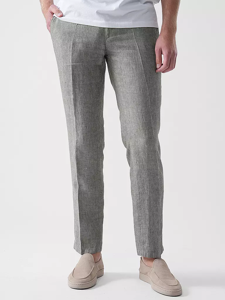 BRAX | Pantalon en lin coupe moderne FELIX LC | olive
