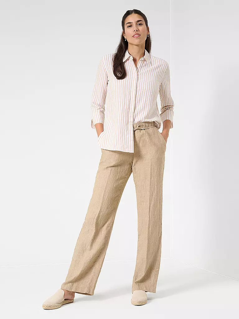 BRAX | Pantalon en lin FARINA | beige