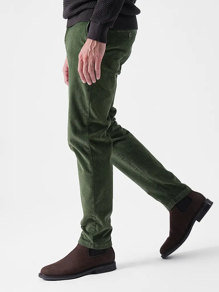 BRAX | Pantalon en velours côtelé PHIL DX | dunkelgrün
