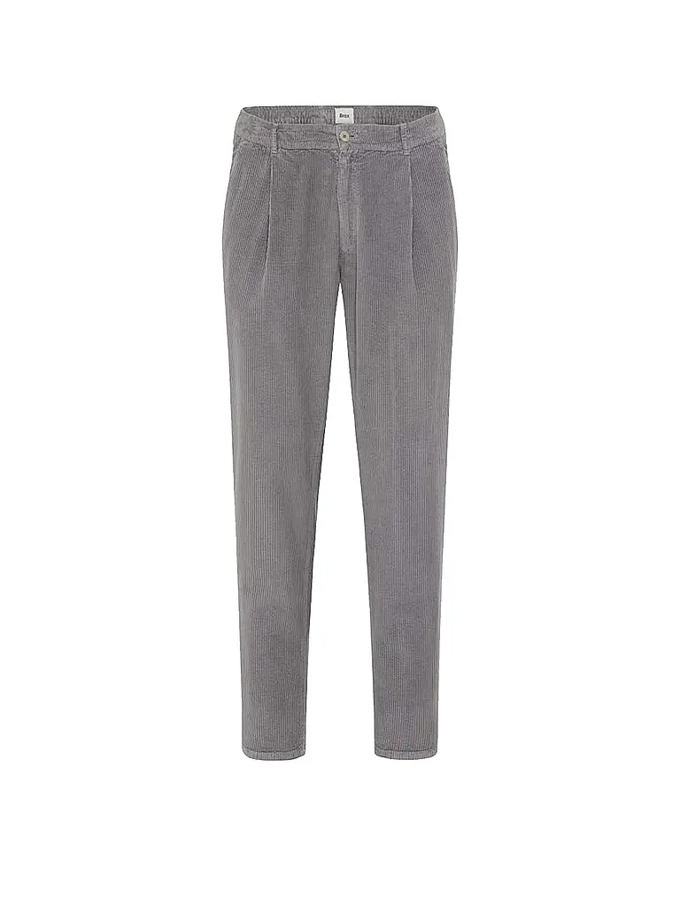 BRAX | Pantalon en velours côtelé TINO | grau