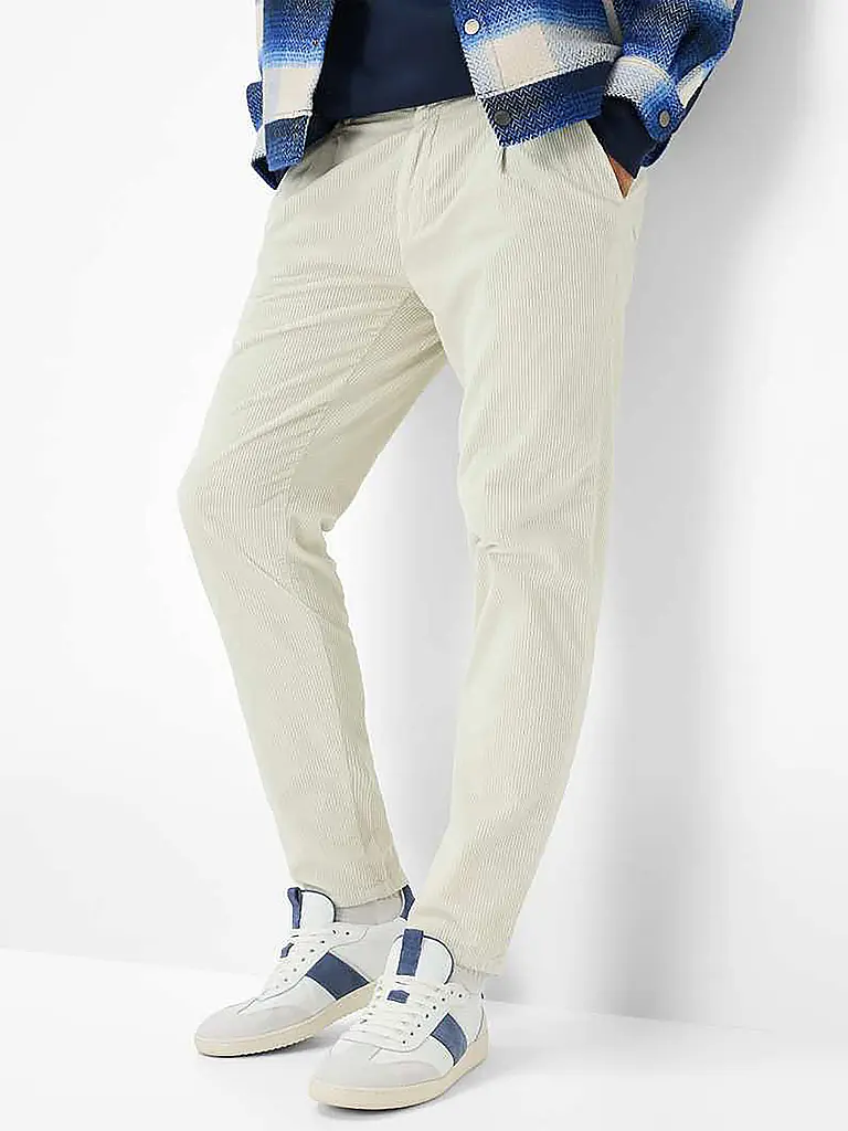 BRAX | Pantalon en velours côtelé TINO | beige