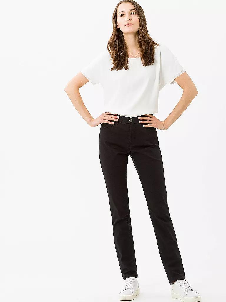 BRAX | Pantalon Slim Fit MARY | Noir