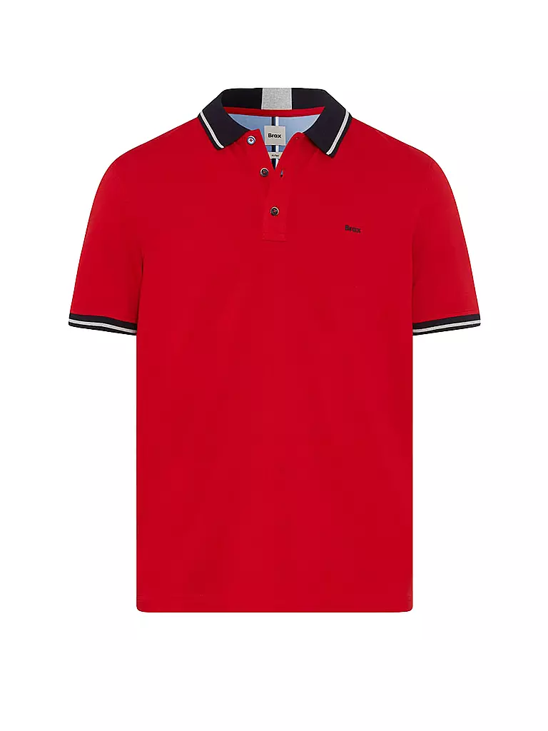 BRAX | Polo coupe droite PAUL | Rouge