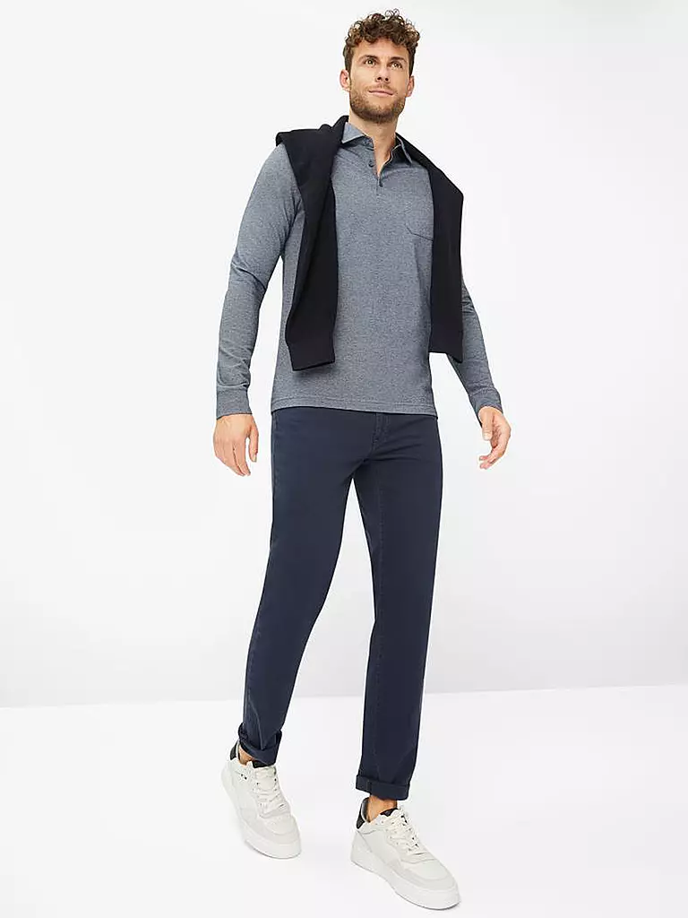 BRAX | Poloshirt PHARELL | Bleu foncé