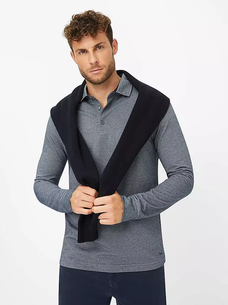 BRAX | Poloshirt PHARELL | Bleu foncé