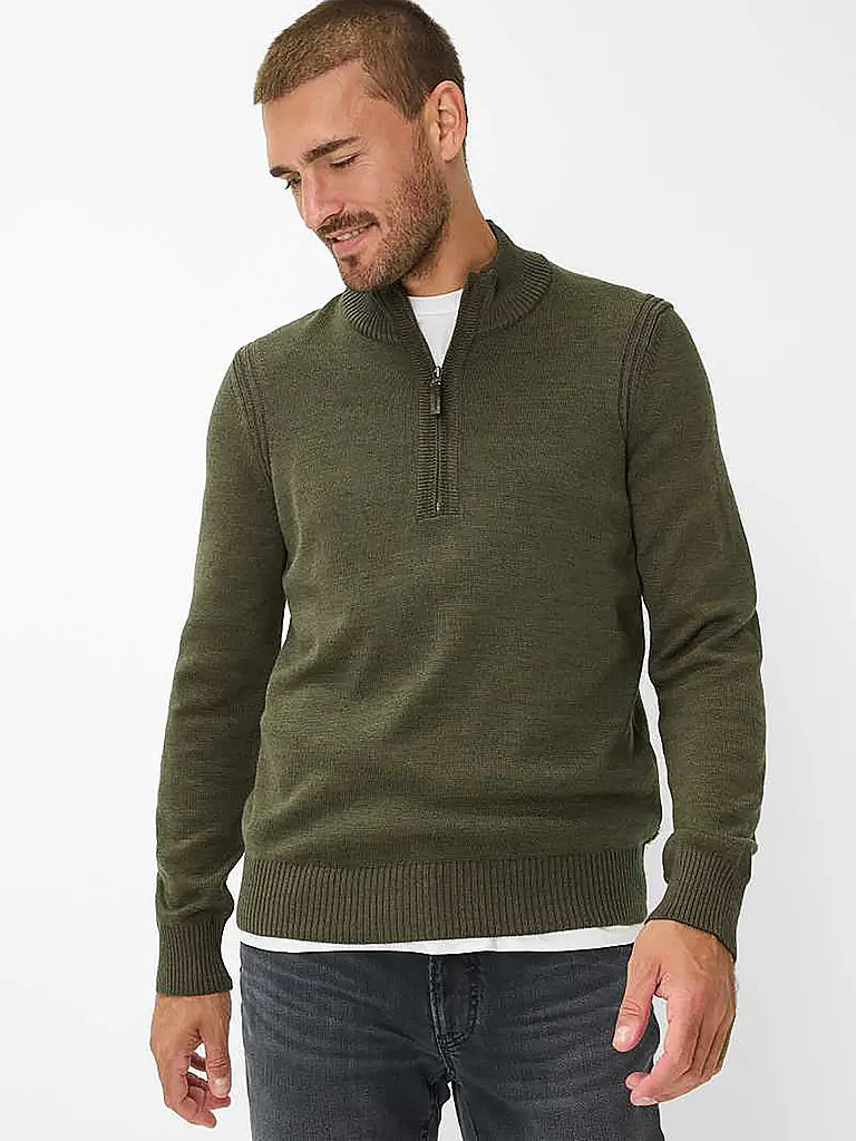 BRAX | Pull Troyer STEFFEN | olive