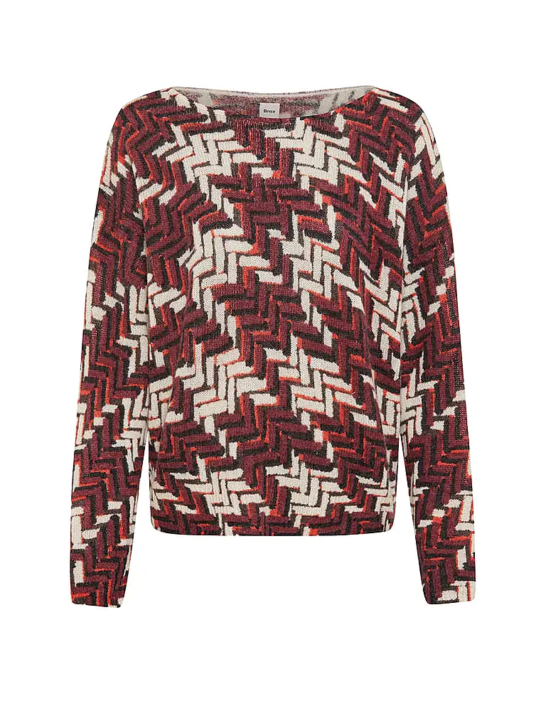 BRAX | Pullover LISA | Rouge foncé