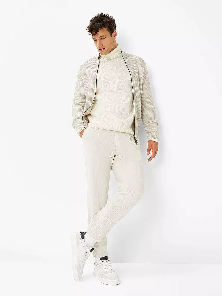 BRAX | Rollkragenpullover BRIAN | Crème