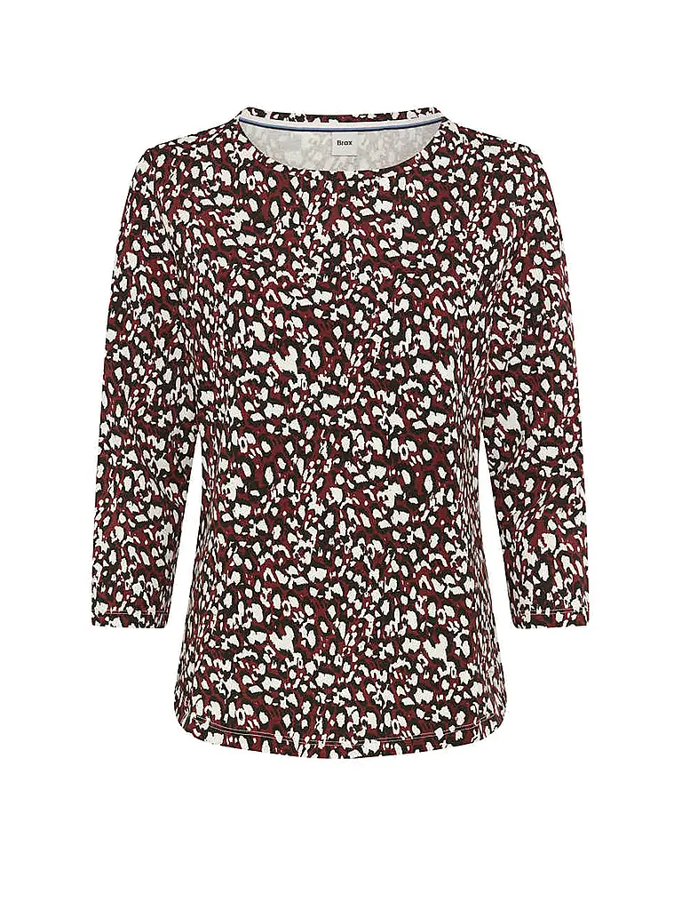 BRAX | Shirt CARINA M | Rouge foncé
