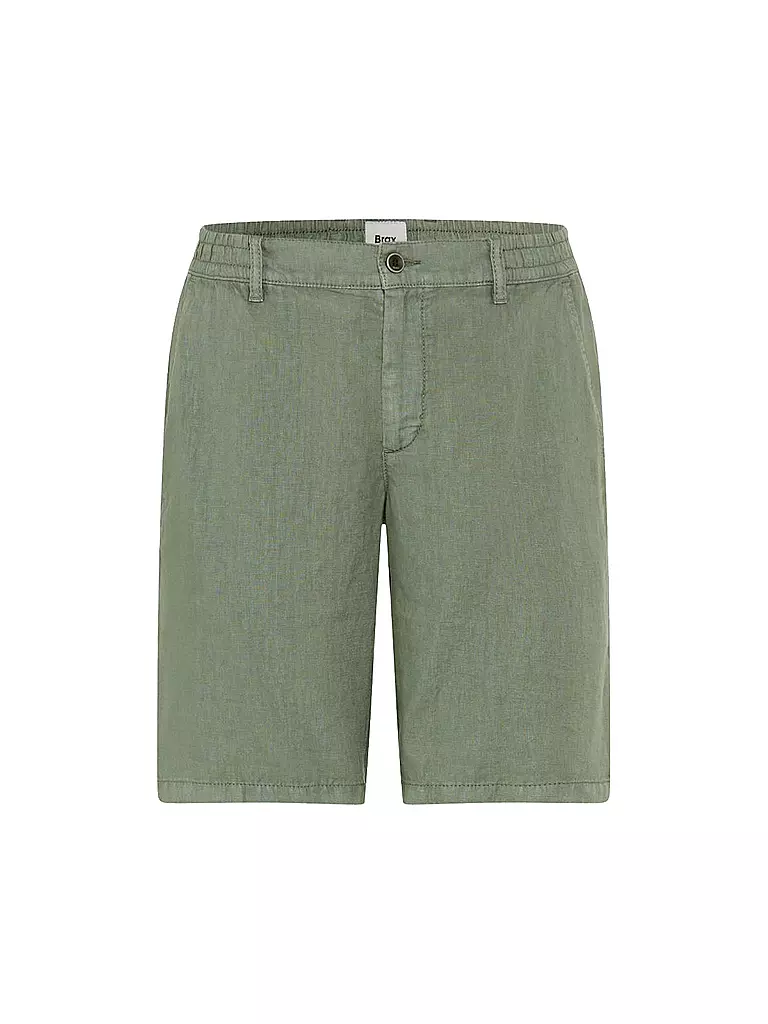 BRAX | Short en lin BALU | olive