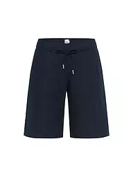 BRAX | Short en lin MEL B | Bleu foncé