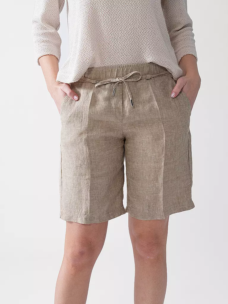 BRAX | Short en lin MEL B | beige