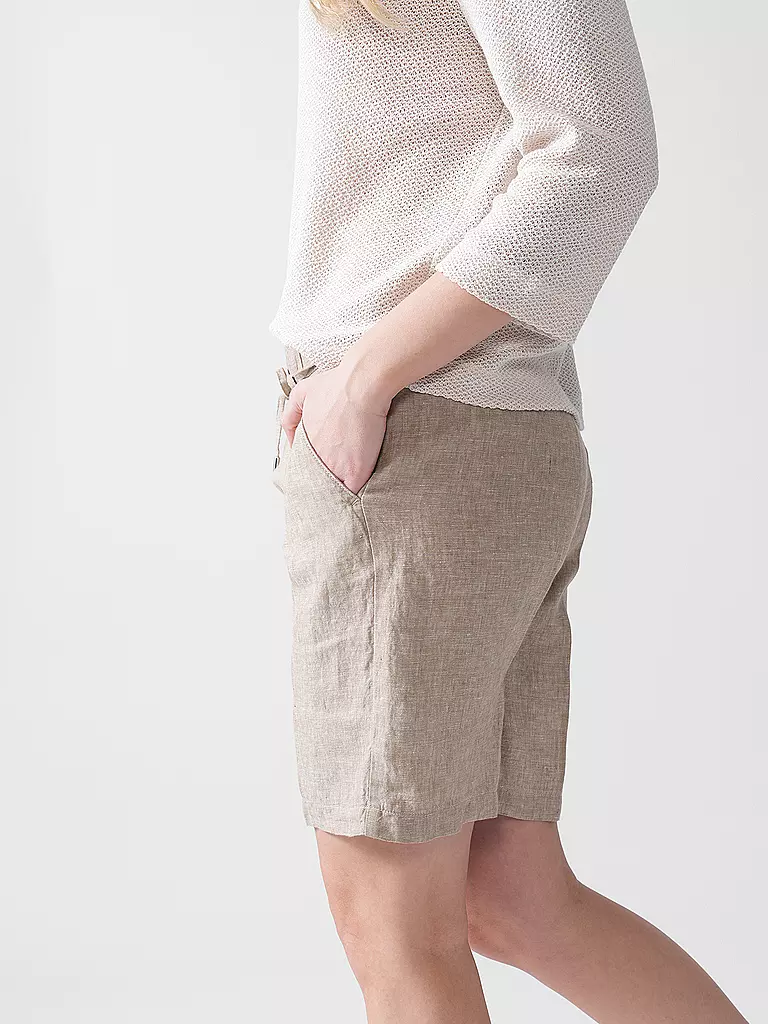 BRAX | Short en lin MEL B | beige
