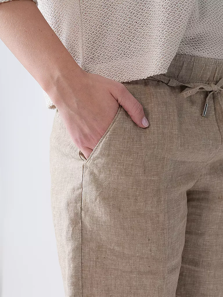 BRAX | Short en lin MEL B | beige