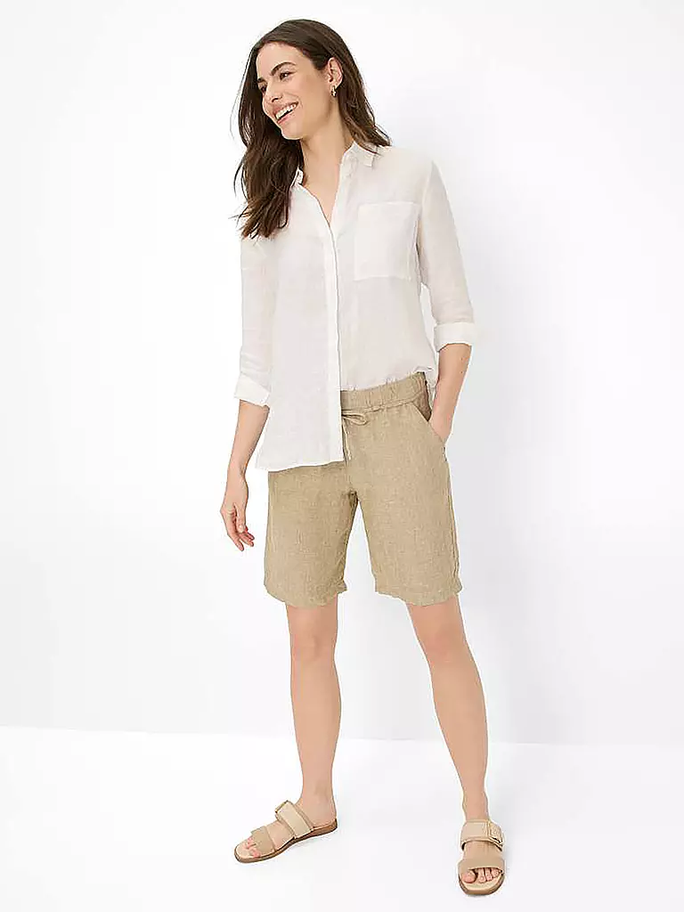 BRAX | Short en lin MEL B | beige