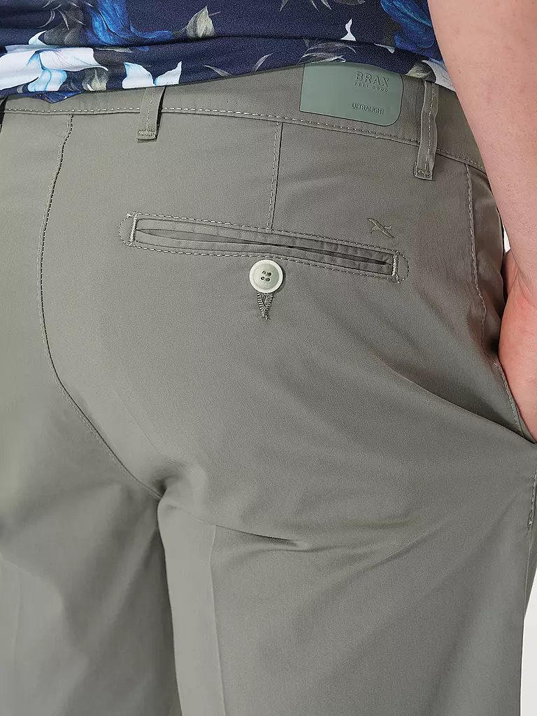 BRAX | Shorts Regular Fit BOZEN | Vert clair