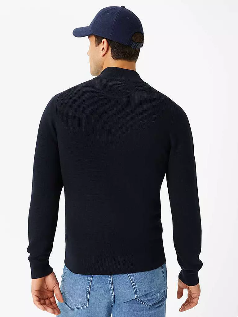 BRAX | Strickjacke JOHN | Bleu foncé