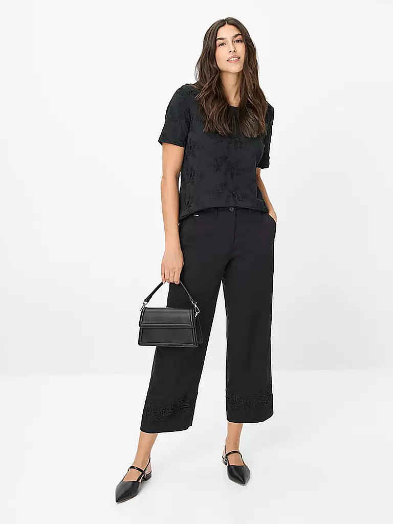 BRAX | T-shirt blouse CIRA | Noir