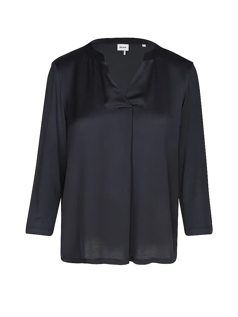 BRAX | T-shirt blouse CLARISA M | Bleu foncé