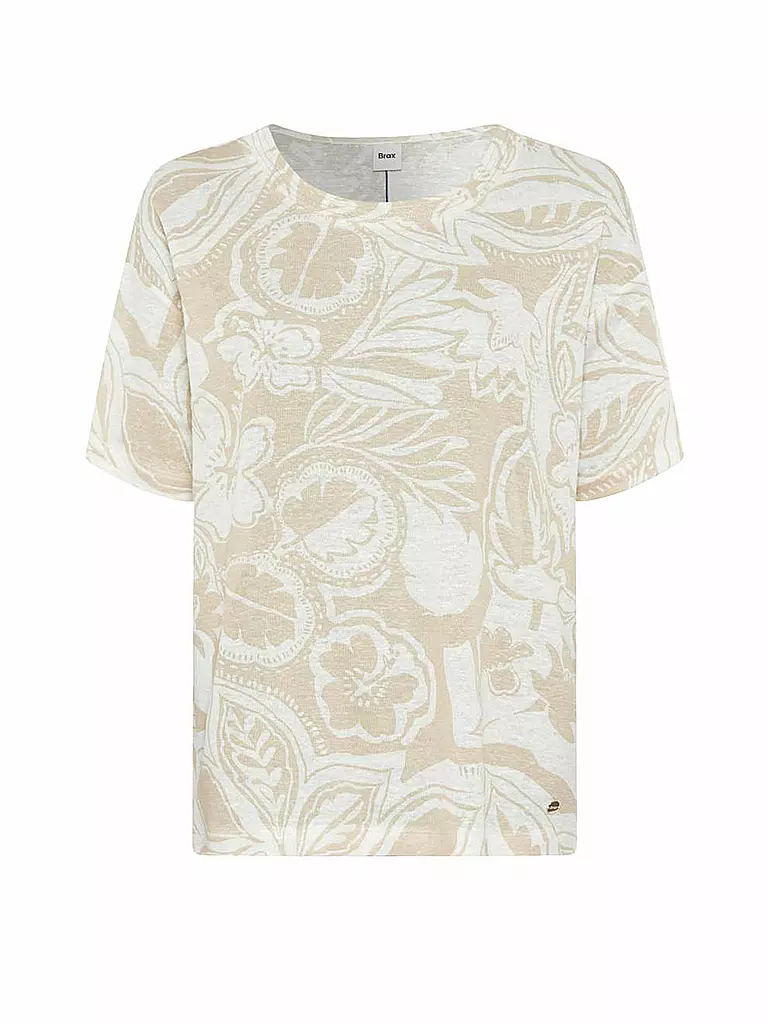 BRAX | T-shirt en lin CANDICE | Crème