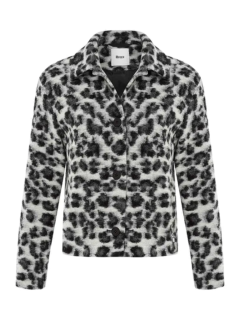 BRAX | Veste en laine LINZ | Noir