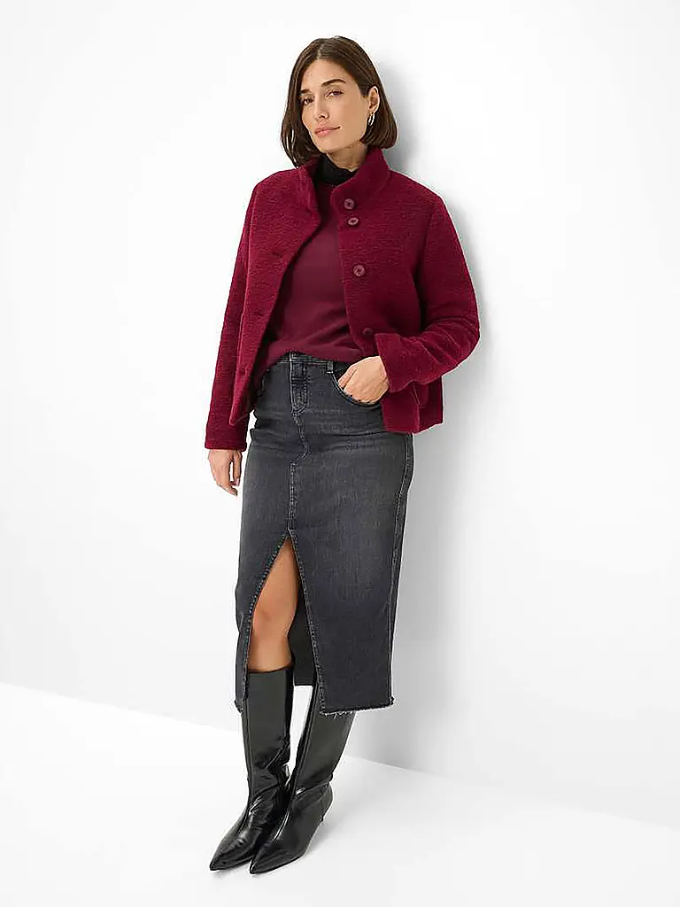 BRAX | Veste VIENNA | Rouge foncé