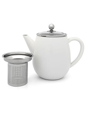 BREDEMEIJER | Théière à double paroi EVA 1,1 l Blanc / Mat