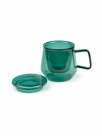 BREDEMEIJER | Théière TEA FOR ONE LIVORNO 0,35l Verre Vert Jade