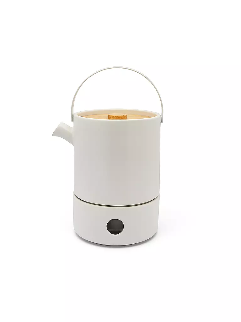 BREDEMEIJER | Set à thé UMEA 1,2 l Blanc/Bambou | Blanc