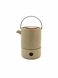 BREDEMEIJER | Set à thé UMEA 1,2 l Blanc/Bambou | Camel