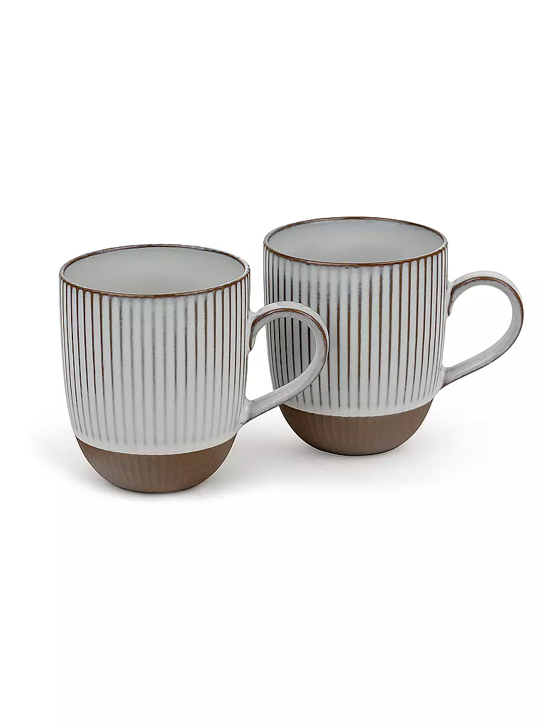 BREDEMEIJER | Set de 2 tasses à anse en porcelaine multicolore | Multicolore