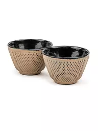 BREDEMEIJER | Tasses à thé en fonte XILIN Lot de 2 Camel | Camel