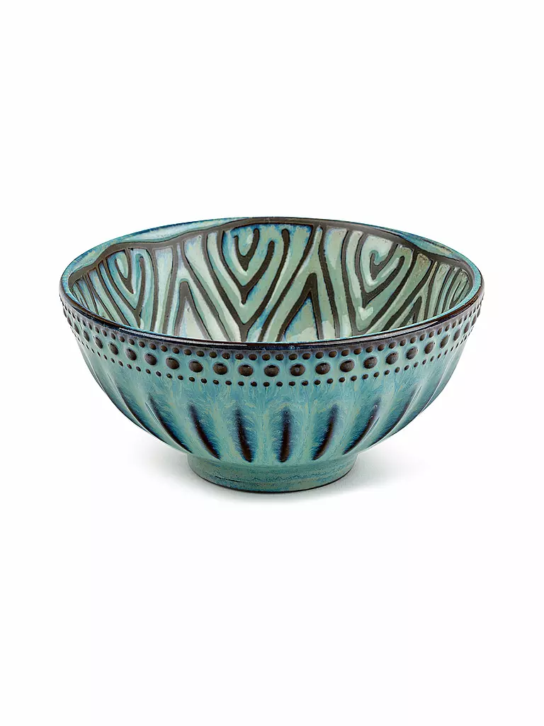 BREDEMEIJER | Tasses à thé JARA, lot de 5, porcelaine / multicolore | Multicolore