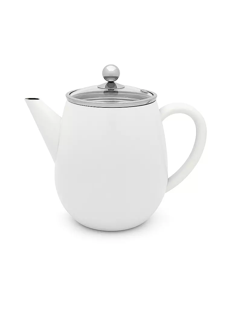 BREDEMEIJER | Théière à double paroi EVA 1,1 l Blanc / Mat | weiss