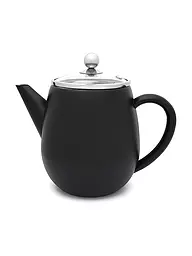 BREDEMEIJER | Théière à double paroi EVA 1,1 l Blanc / Mat | Noir