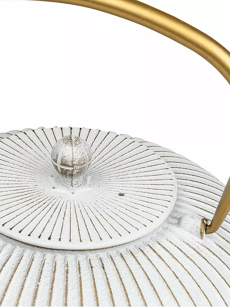 BREDEMEIJER | Théière en fonte LINHAI 1,1l Blanc cassé | creme