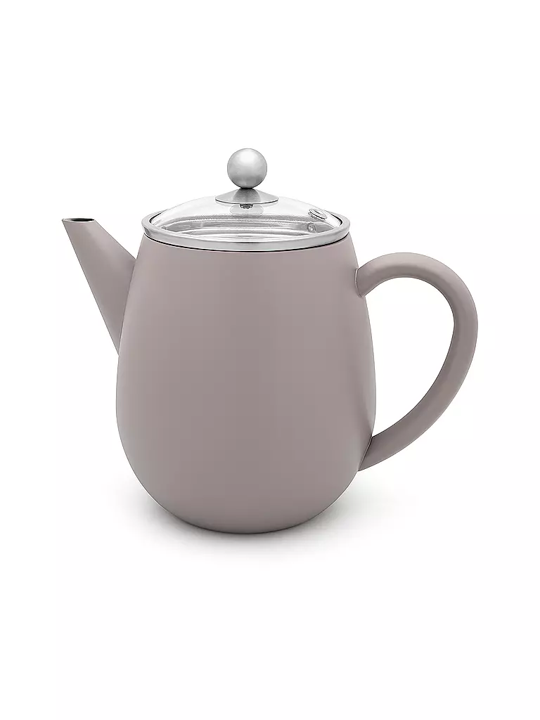 BREDEMEIJER | Théière EVA 1,1l Gris / Homme | hellgrau