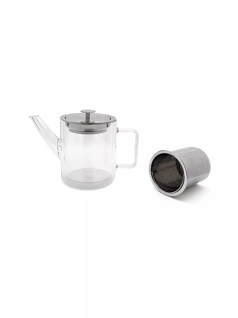BREDEMEIJER | Théière SAN REMO 1l en verre | Transparent