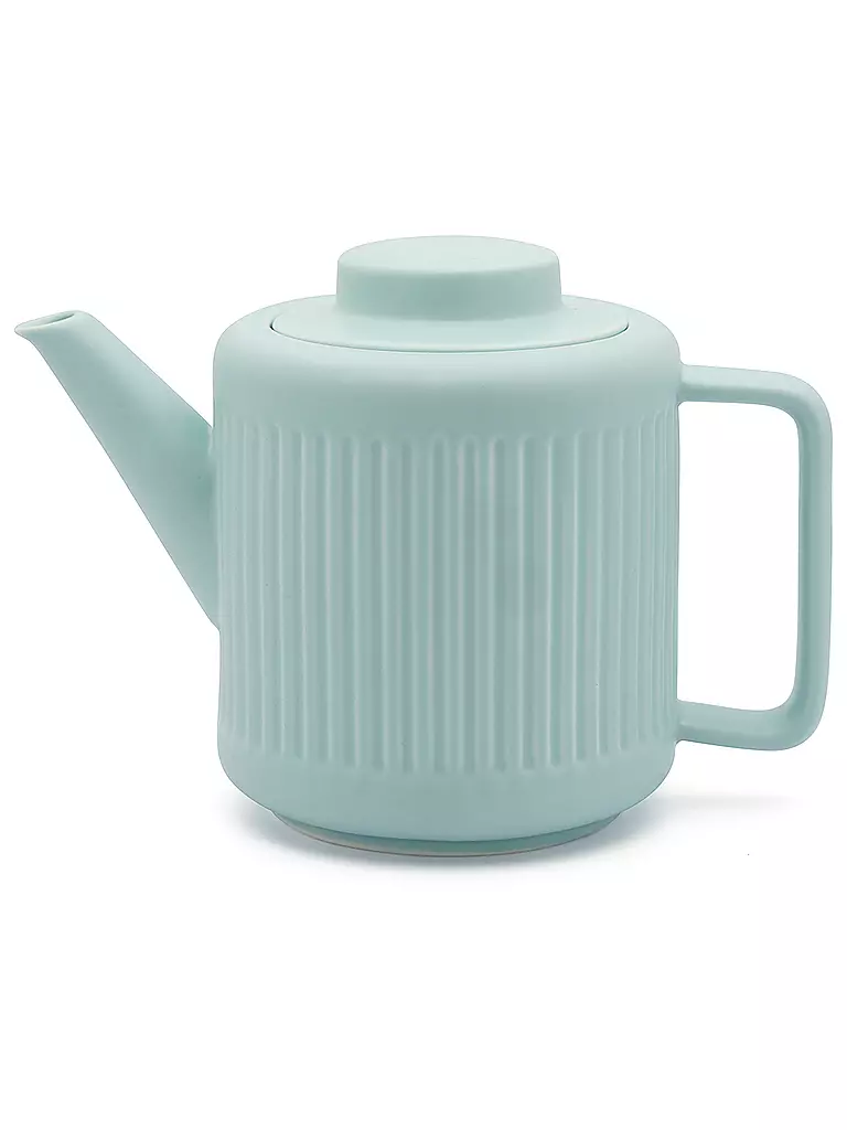 BREDEMEIJER | Théière SKAGEN 1,2 l en faïence bleu clair | hellblau