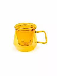 BREDEMEIJER | Théière TEA FOR ONE LIVORNO 0,35l Verre Ambre | Orange